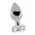 Lucky Diamond Plug - 3.75 Inch - Silver ~ 36-RIC018SIL