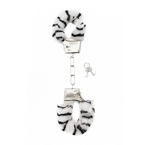 Furry Handcuffs - Zebra ~ 36-SHT255ZEB