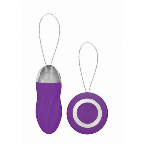 George - Rechargeable Remote Control Vibrating Egg - Purple ~ 36-SIM077PUR