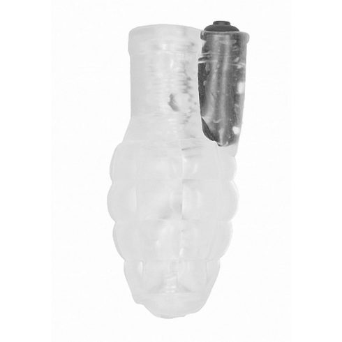 No.22 - Stroker - with vibrating bullet - Translucent ~ 36-SON022TRA