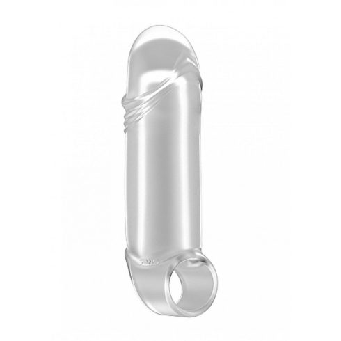 No.35 - Stretchy Thick Penis Extension - Translucent ~ 36-SON035TRA
