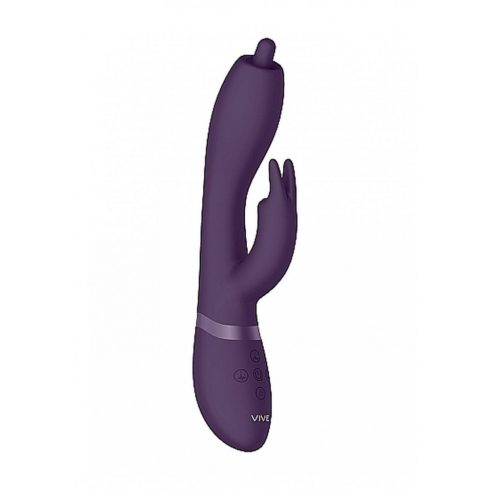 Vibrator Nilo - Pinpoint Rotating G-spot Rabbit - Purple ~ 36-VIVE021PUR