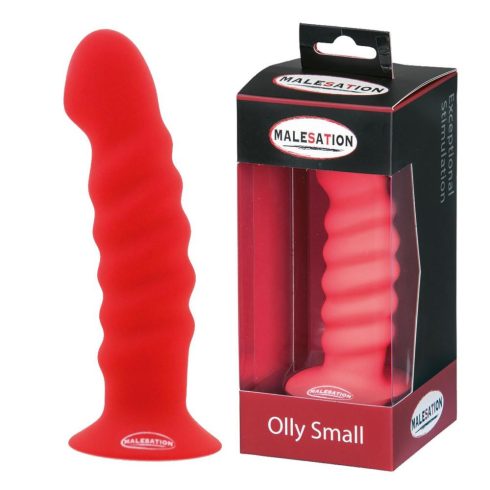 MALESATION Olly Dildo small red ~ 38-09903