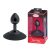 MALESATION Alu-Plug with suction cup small, black ~ 38-257843