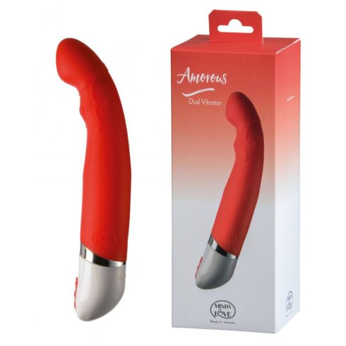 MINDS of LOVE Amorous Dual Vibrator red ~ 38-30885