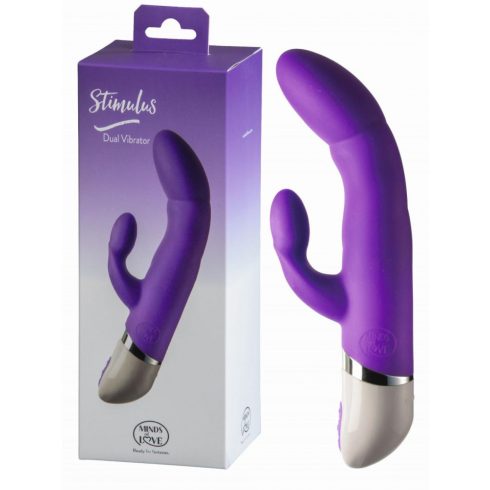 MINDS of LOVE Stimulus Dual Vibrator purple ~ 38-30894