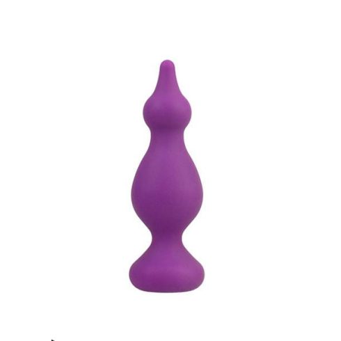 Anal Plug Silicone Medium Purple 4-20273