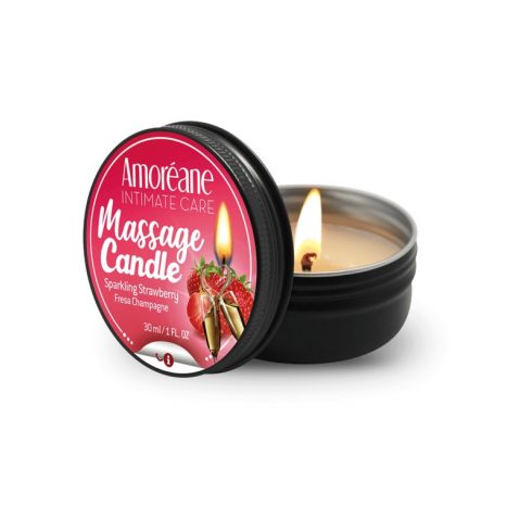 Massage Candle Sparkling Strawberry 30ml 4-60156