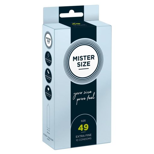 Mister Size 49mm pack of 10 42-04136740000