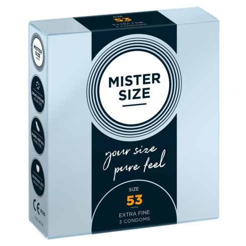 Mister Size 53mm pack of 3 42-04136900000