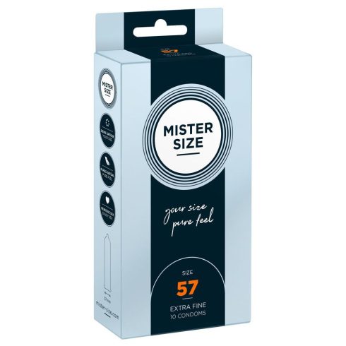 Mister Size 57mm pack of 10 42-04137390000