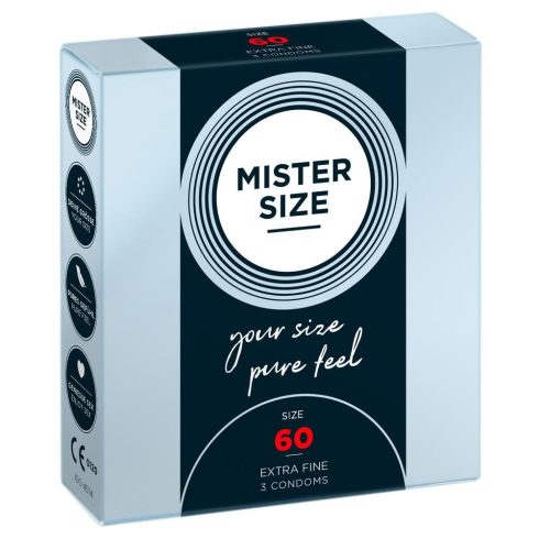 Mister Size 60mm pack of 3 42-04137550000