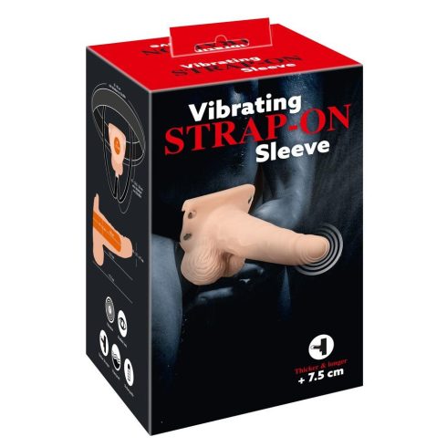 Vibrating Strap-On Sleeve 42-05526820000