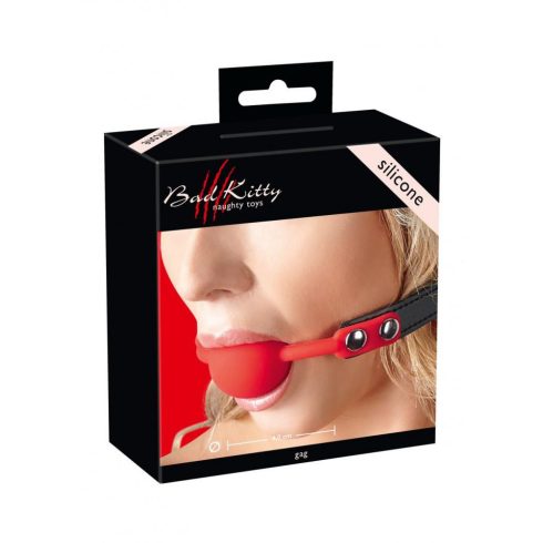 BK Mouth Gag Silicone Red 42-24918693001