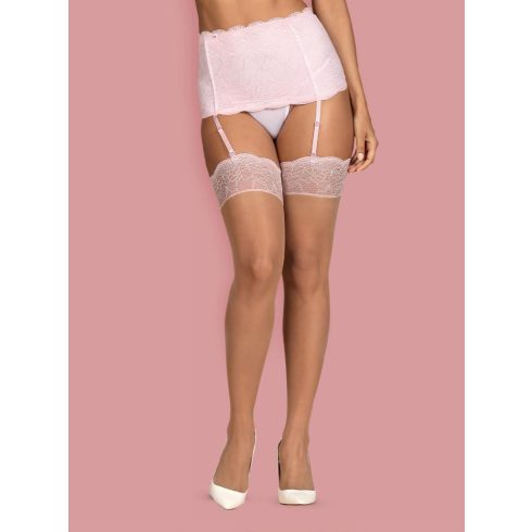 Girlly Stockings White L/XL 49-8807