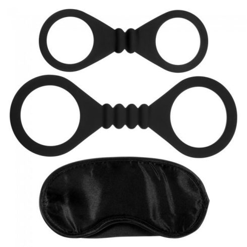 Bound To Please Blindfold Wrist and Ankle Cuffs 5-00239