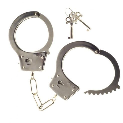 Metal Handcuffs with 2 Deluxe Keys Was 5-00242