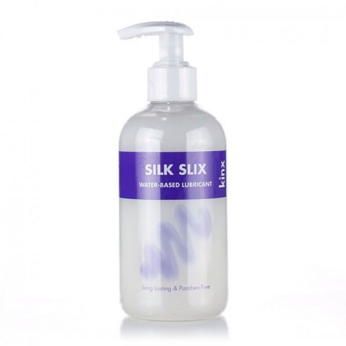 Kinx Silk Slix Water Based Lubricant Pump Bottle White 250ml 5-00373