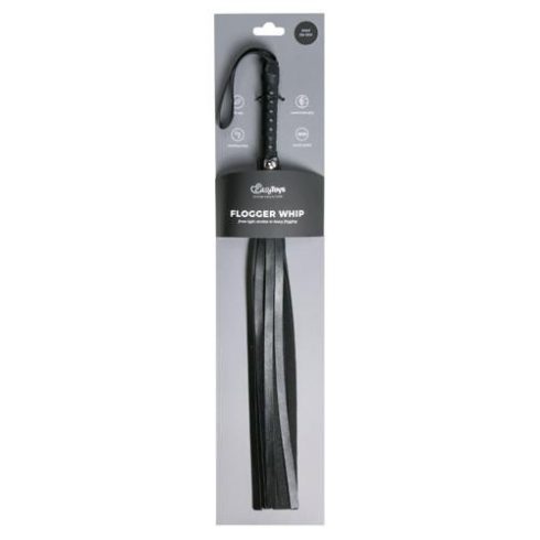 Small Leather Flogger ~ 55-ET290BLK