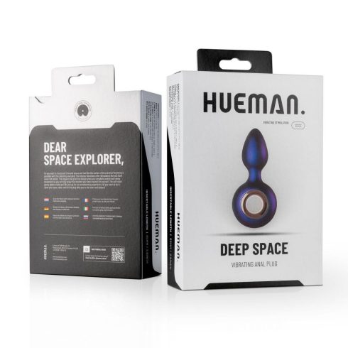 Hueman - Deep Space Vibrating Anal Plug ~ 55-HUE008