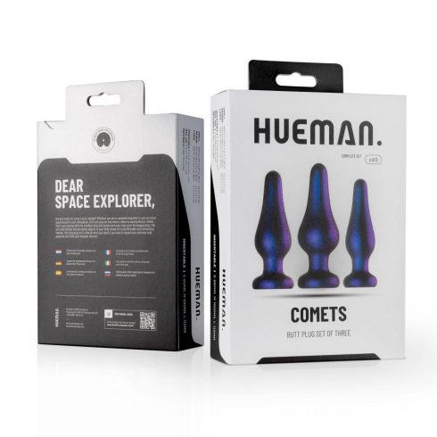 Hueman - Comets Butt Plug Set ~ 55-HUE014