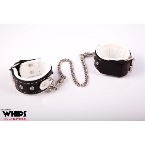 Handcuffs for women hand white ~ 58-00052