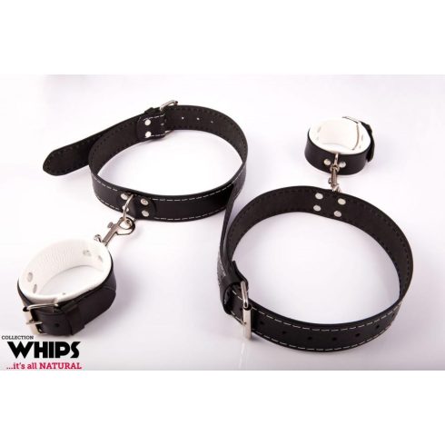 Handcuffs for men tights, white ~ 58-00062