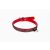 WHIPS shiny, Collar for womenwith cristals, red, 2cm ~ 58-00083