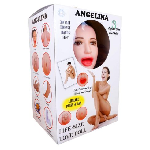 Love Doll ANGELINA Inflatable 3D Bodyparts Vibrating 59-00001
