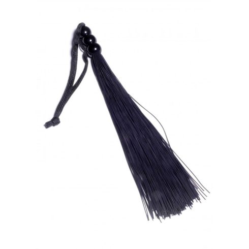 Silicone Whip Black 10" - Fetish Boss Series 61-00037