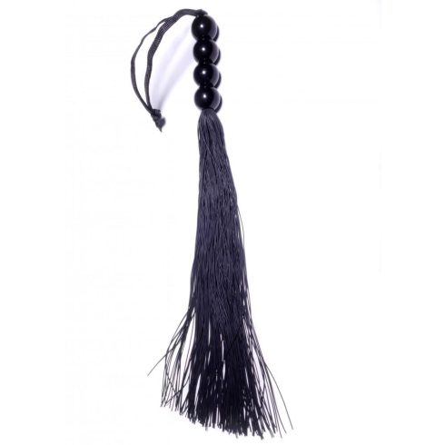 Silicone Whip Black 14" - Fetish Boss Series 61-00042