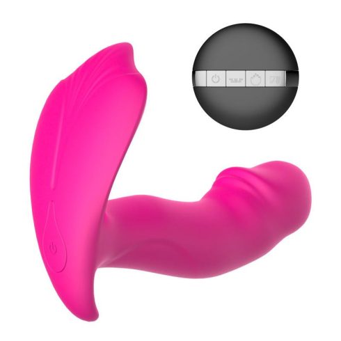 Panty Vibrator and Pulsator Silicone 10 Function Heating Voice Control USB 63-00006