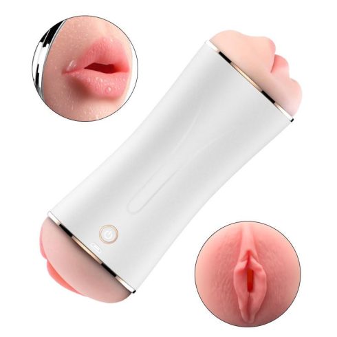 Vibrating Masturbation Cup USB 10 function + Interactive Function / Double Ends 63-00019