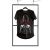 T-shirt men black M fashion ~ 66-TSHFB010LM