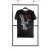 T-shirt men black XL regular ~ 66-TSHRB009XL