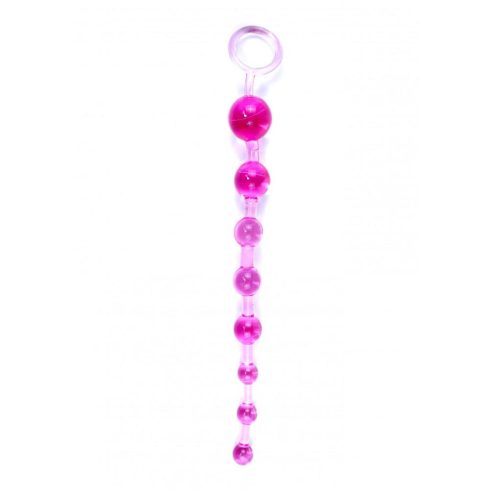 Jelly Anal 10 Beads Pink 67-00084