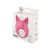 Rechargeable ring for clitoral stimulation MiMi Animals Kitten Kiki Pink 7200-01lola