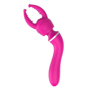 Dual Massager + overlay USB 10+10 functions Pink ~ 78-00016