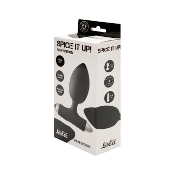   Vibrating Anal Plug Spice it up New Edition Perfection Black 8014-01lola