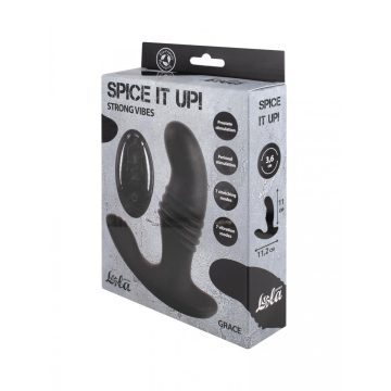   Stretching and Vibrating Prostate Massager Spice it Up Grace 8020-01lola