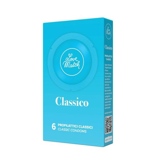 Love Match Classico Latex Condoms 6 pack