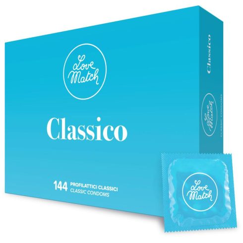 Love Match Classico classic latex condoms 144 pack