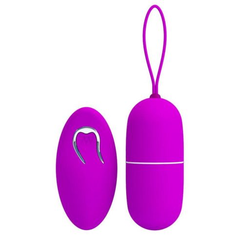 VibroEGG PRETTY LOVE ARVIN Silicone Remote control 12 function purple BI-014374W