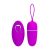 VibroEGG PRETTY LOVE BRADLEY Silicone Remote control12 function purple BI-014377W