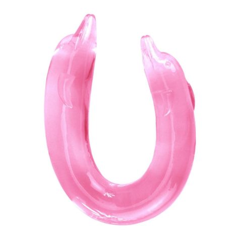 BAILE- DOUBLE DOLPHIN, Bendable pink ~ BI-040002-PINK