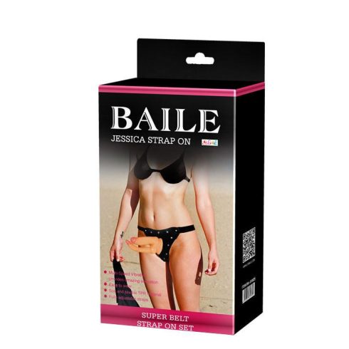 BAILE - JESSICA Double Strap-on Vibrating ~ BW-022029