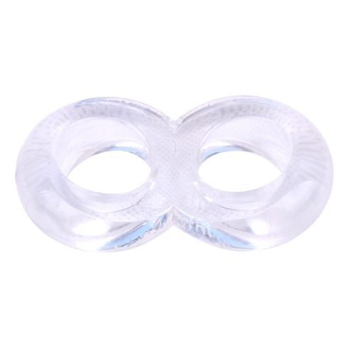 Duo Cock 8 Ball Ring-Clear ~ CN-100338189