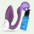 PLEASURISER RECHARGEABLE VIBRATOR WITH REMOTE CONTROL AND FREE WATERBASED LUBRICANT CRUSHIOUS CRU10091