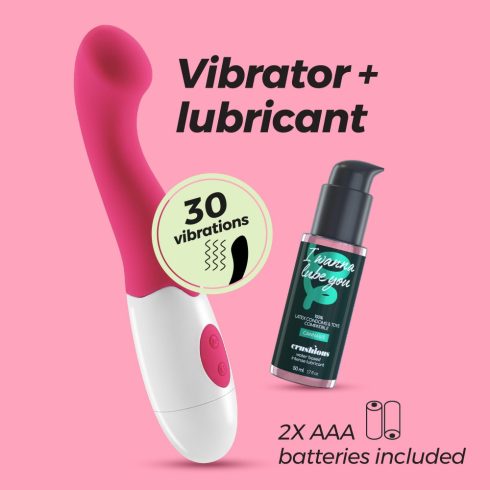 CRUSHIOUS TROLLIE VIBRATOR WITH WATERBASED LUBRICANT INCLUDED CRU10195