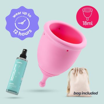   CRUSHIOUS MINERVA XS MENSTRUAL CUP WITH POUCH AND TOY CLEANER 150 ML CRU10240
